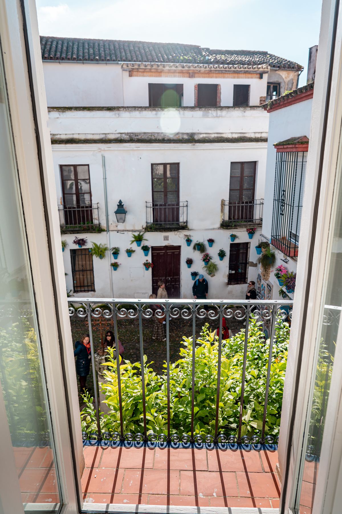 Balcón de El Mérito a la Calleja de las Flores