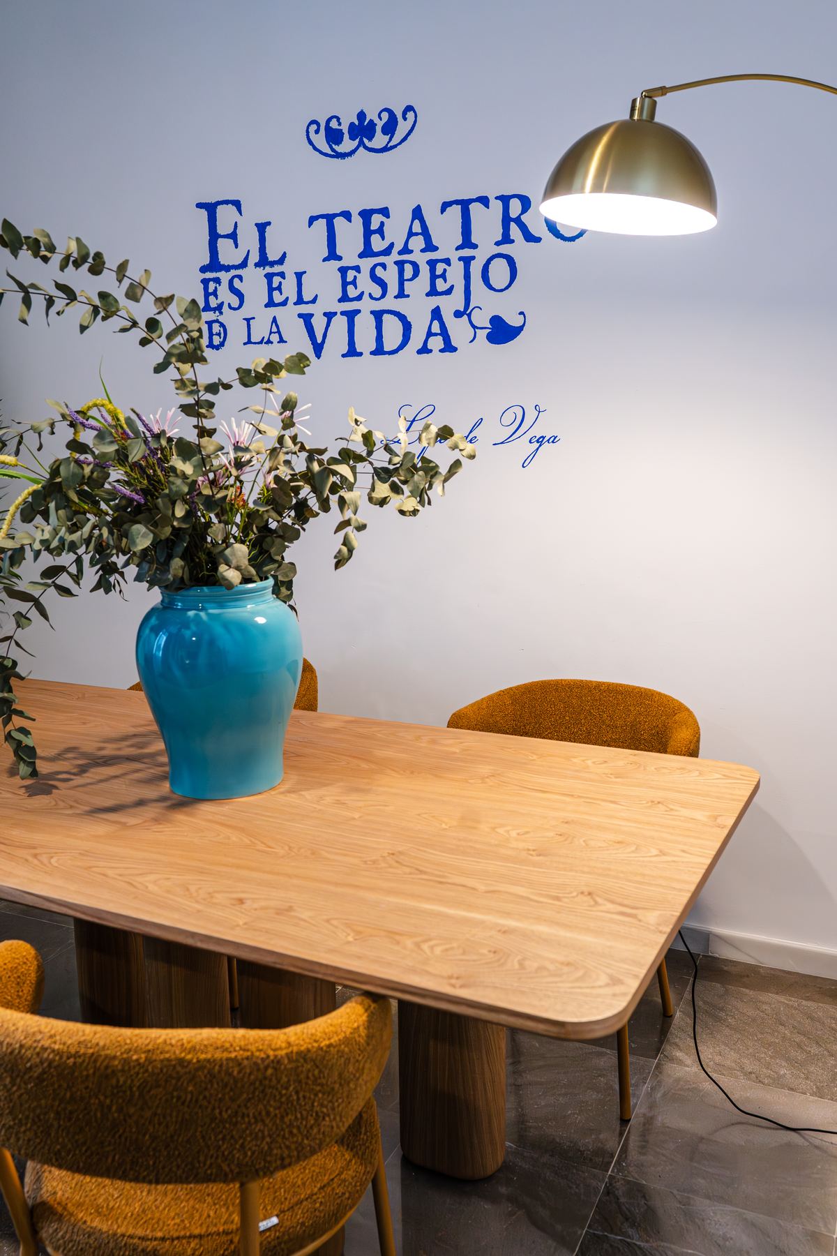 Mesa de comedor de El Palco